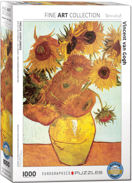 1000 Teile Puzzle - Puzzle - Vincent van Gogh Sonnenblumen