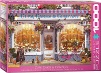 1000 Teile Puzzle - Puzzle - Cups Cakes & Co. by G.Walton