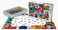 1000 Teile Puzzle - Puzzle - Lustige Katzen von Lucia Heffernan