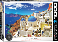 1000 Teile Puzzle - Puzzle - Oia Santorini Griechenland