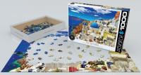 1000 Teile Puzzle - Puzzle - Oia Santorini Griechenland