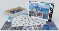 1000 Teile Puzzle - Puzzle - Schloß Neuschwanstein im Winter