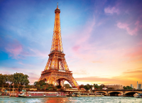 1000 Teile Puzzle - Puzzle - Paris mit Eiffelturm