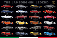 1000 Teile Puzzle - Puzzle - Lamborghini die Legende