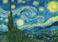 1000 Teile Puzzle - Puzzle - Vincent van Gogh - Sternennacht