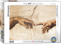 1000 Teile Puzzle - Puzzle - Michelangelo - Die Erschaffung Adams
