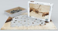 1000 Teile Puzzle - Puzzle - Michelangelo - Die Erschaffung Adams
