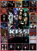 1000 Teile Puzzle - Puzzle - Kiss - Albumcovers