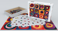 1000 Teile Puzzle - Puzzle - Wassily Kandinsky - Farbstudie Quadrate