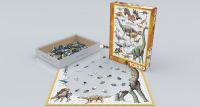 1000 Teile Puzzle - Puzzle - Dinosaurier der Jura Zeit