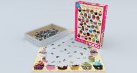 1000 Teile Puzzle - Puzzle - Schokoladen Cupcakes