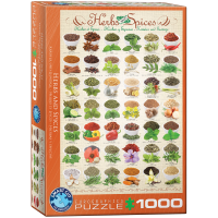 1000 Teile Puzzle - Puzzle - Kräuter und Gewürze