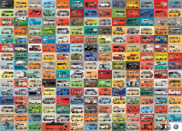 1000 Teile Puzzle - Puzzle - Volkswagen Busse, Bullis, Transporter
