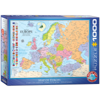 1000 Teile Puzzle - Puzzle - Landkarte von Europa