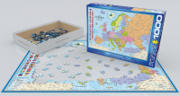 1000 Teile Puzzle - Puzzle - Landkarte von Europa
