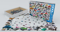 1000 Teile Puzzle - Puzzle - Bunte VW Käfer Welt - Welcher ist deiner?
