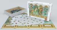 1000 Teile Puzzle - Puzzle - Alphonse Mucha - Die vier Jahreszeiten