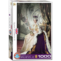 1000 Teile Puzzle - Puzzle - Königin Elisabeth II