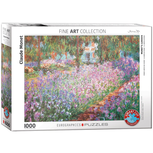 1000 Teile Puzzle - Puzzle - Claude Monet - Garten bei Giverny