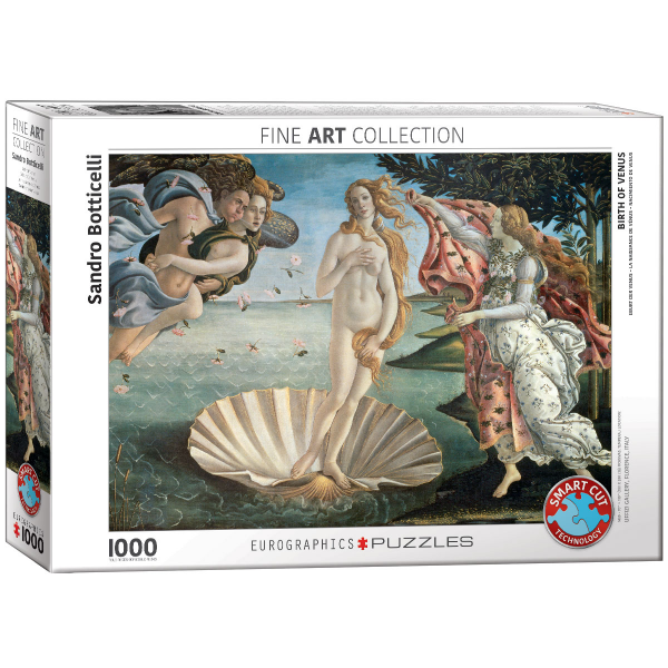 1000 Teile Puzzle - Puzzle - Sandro Botticelli - Geburt der Venus