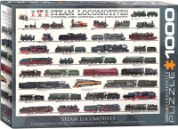 1000 Teile Puzzle - Puzzle - Geschichte der Dampflokomotive