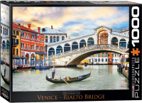 1000 Teile Puzzle - Puzzle - Venedig Rialto Brücke