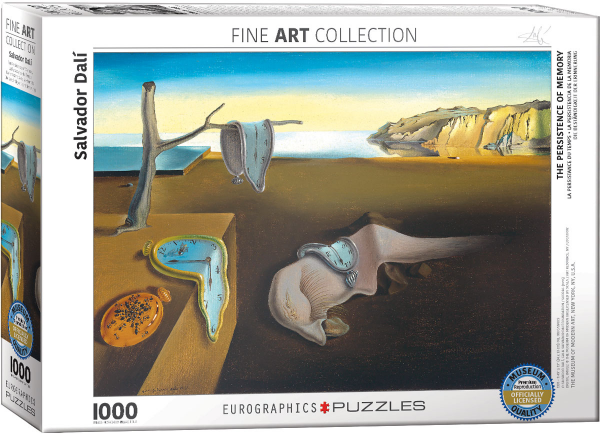 1000 Teile Puzzle - Puzzle - Salvador Dali Die Beständigkeit der Erinnerung