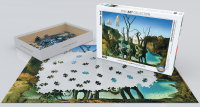 1000 Teile Puzzle - Puzzle - Salvador Dali Schwäne spiegeln Elefanten