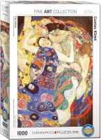 1000 Teile Puzzle - Puzzle - Die Jungfrau von Gustav Klimt