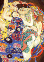 1000 Teile Puzzle - Puzzle - Die Jungfrau von Gustav Klimt
