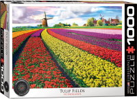 1000 Teile Puzzle - Puzzle - Tulpenfeld in Holland