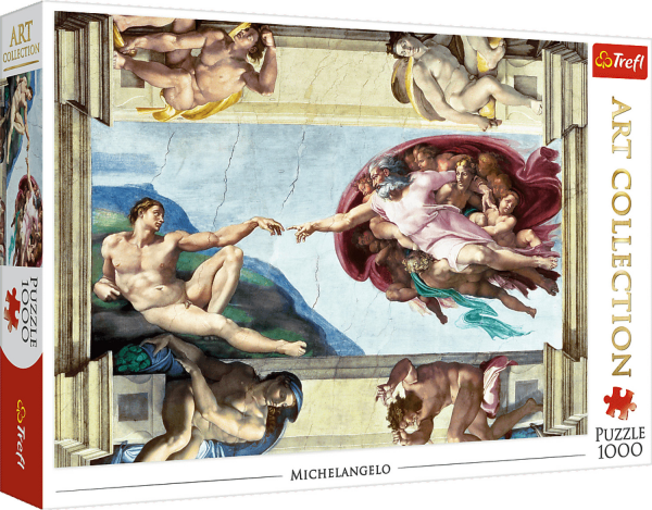 1000 Teile Puzzle - Puzzle - Die Schöpfung von Michelangelo