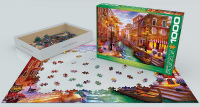 1000 Teile Puzzle - Puzzle - Sonnernuntergang über Venedig von Dominic Davison