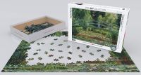 1000 Teile Puzzle - Puzzle - Japanische Brücke im Garten von Giverny von Claude Monet