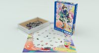 1000 Teile Puzzle - Puzzle - Japan Kimono Art -Seika von Haruyo Morita