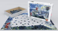 1000 Teile Puzzle - Puzzle - Ansicht von Paris von Marc Chagall