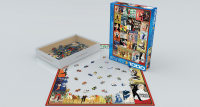 1000 Teile Puzzle - Puzzle - Vintage Art Deco - Klassische Tanzplakate