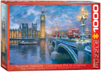 1000 Teile Puzzle - Puzzle - Weihnachtsabend in London