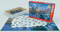 1000 Teile Puzzle - Puzzle - Weihnachtsabend in London