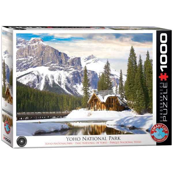1000 Teile Puzzle - Puzzle - Winter im Yoho National Park - BC