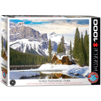 1000 Teile Puzzle - Puzzle - Winter im Yoho National Park - BC