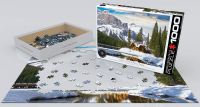 1000 Teile Puzzle - Puzzle - Winter im Yoho National Park - BC
