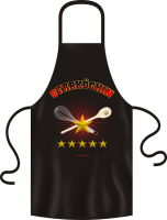 Evolution: Affe Angler - Grillschürze - Schürze