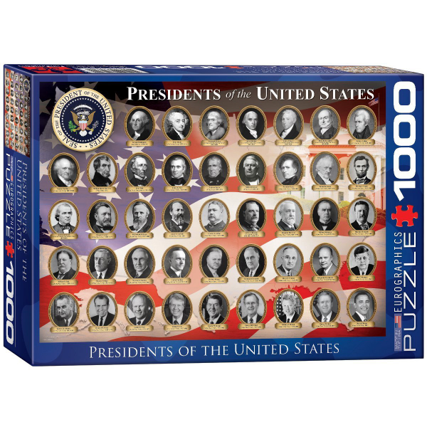 1000 Teile Puzzle - Puzzle - Die Präsidenten der USA