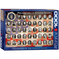 1000 Teile Puzzle - Puzzle - Die Präsidenten der USA