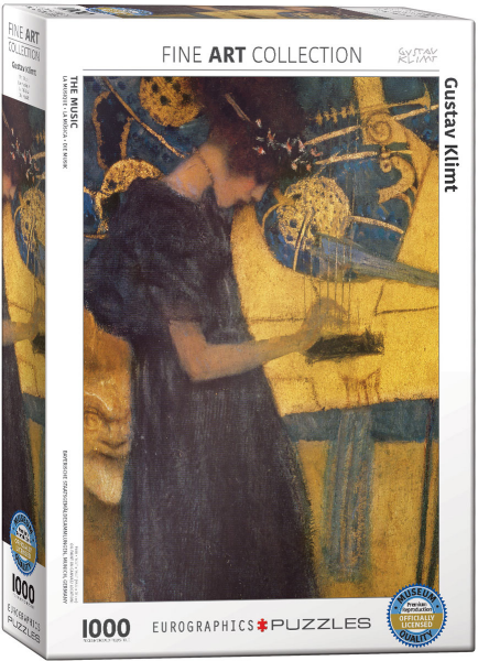 1000 Teile Puzzle - Puzzle - Gustav Klimt - Die Musik