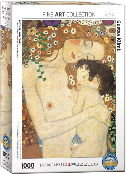 1000 Teile Puzzle - Puzzle - Gustav Klimt - Mutter und Kind