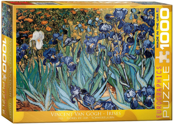 1000 Teile Puzzle - Puzzle - Vincent van Gogh - Iris Schwertlilien