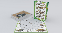 1000 Teile Puzzle - Puzzle - Dinosaurier der Kreidezeit