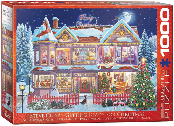 1000 Teile Puzzle - Puzzle - Verzaubertes Weihnachten